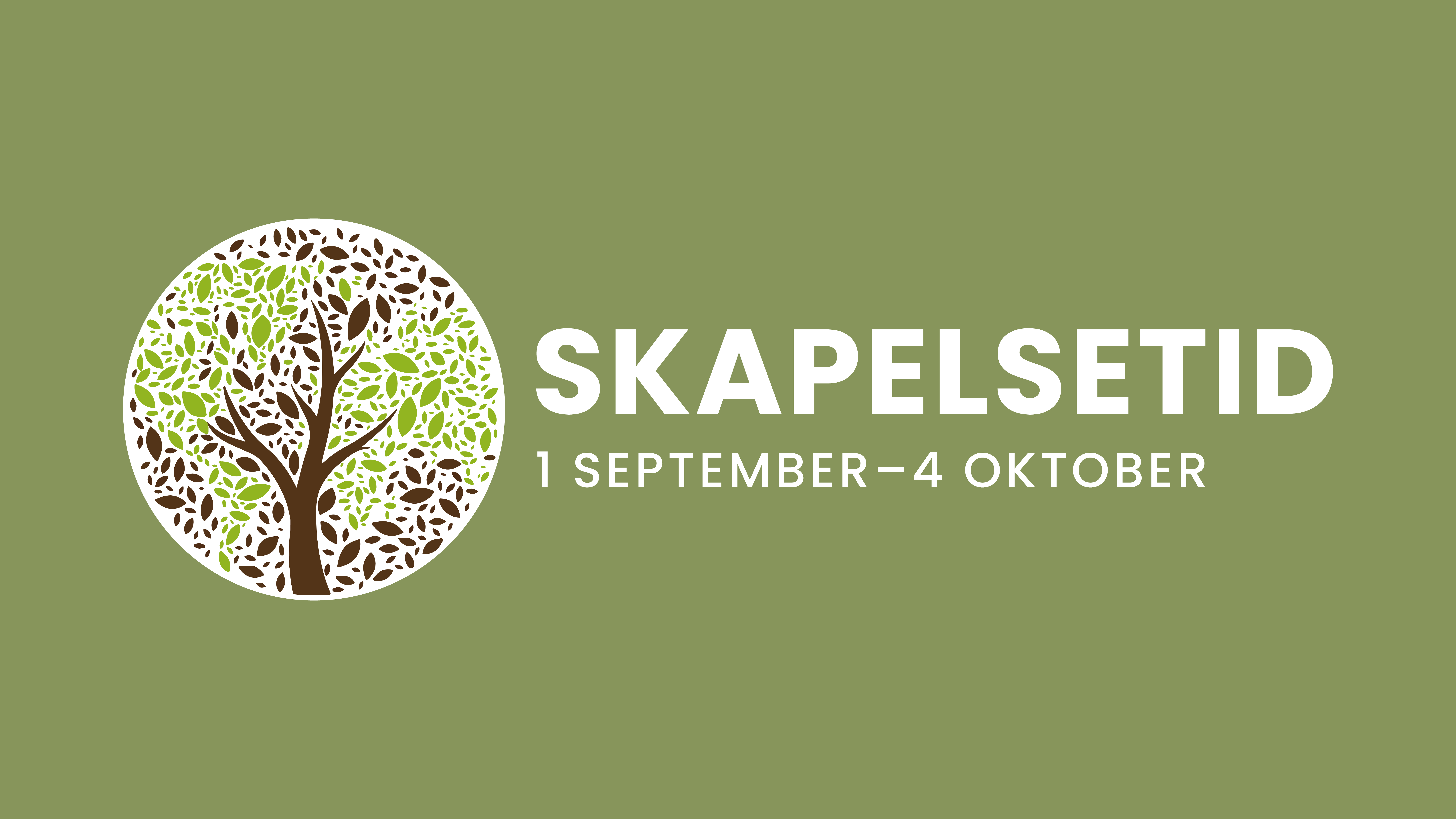 Gudstjänst i skapelsetid 20 och 27 september 10:00